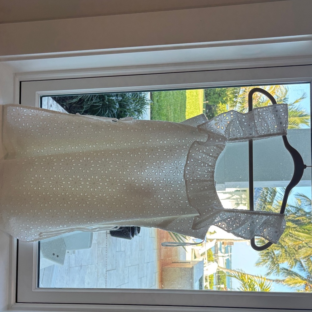Lilly Pulitzer White Eyelet Kids Dress